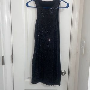 Black sparkly Bodycon dress